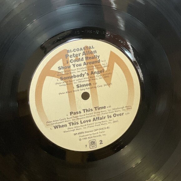 Peter Allen Bi-Coastal (Vinyl, 1973, 2x LP) A&M Records SP-4825 VG+ LP Record - Picture 9 of 9
